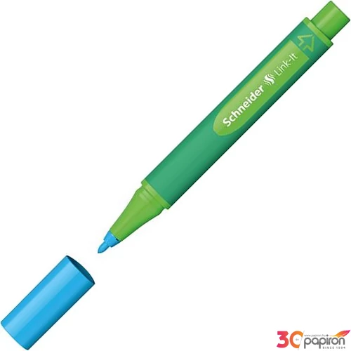 Filctoll égkék Schneider Link-it 1mm összeilleszthető rostiron Írószerek SCHNEIDER 192010