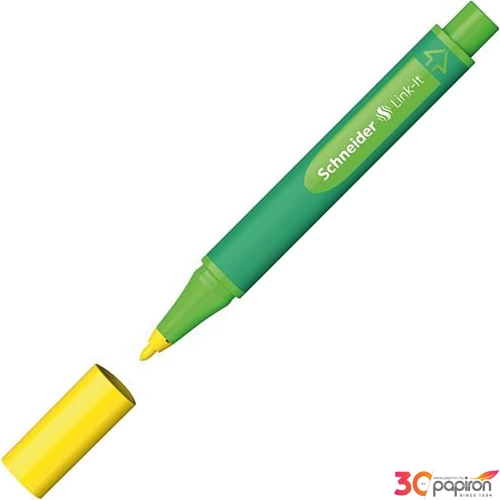 Filctoll sárga Schneider Link-it 1mm összeilleszthető rostiron Írószerek SCHNEIDER 192005