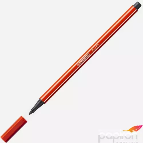 Filctoll vörös Stabilo Pen 68/38, 1mm-es Írószerek STABILO 68/38