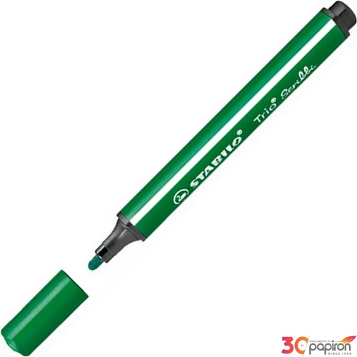 Filctoll zöld Stabilo Trio Scribbi 1,5-2mm-es rugós hegyű Írószerek STABILO 368/936
