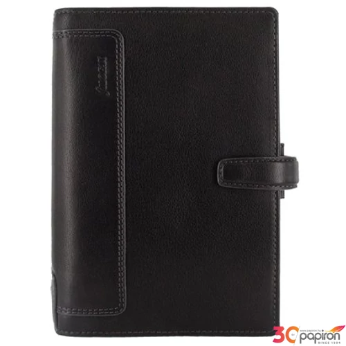 Filofax gyűrűs kalendárium Holborn personal méret fekete kalendárium naptár filofax