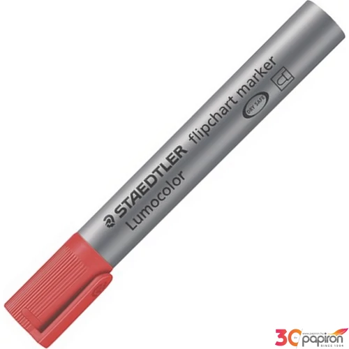 Flipchart marker Staedtler Lumocolor 356' 2mm kerek hegyű piros Írószerek STAEDTLER 356-2