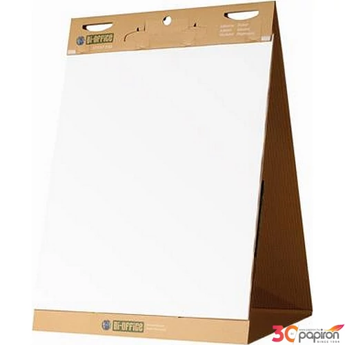 Flipchart papír Bi-Office öntapadó 58,5x50cm, 20lap 80g-os sima Prezentáció BI-OFFICE FL1420403