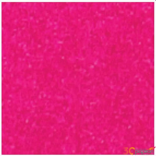 Dekorgumi flokkolt magenta