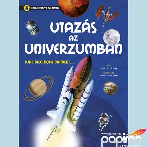 Foglalkoztató könyv Szórakoztató tudomány Utazás az univerzumban