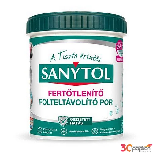 Folteltávolító-és fertőtlenítő por 450g SANYTO