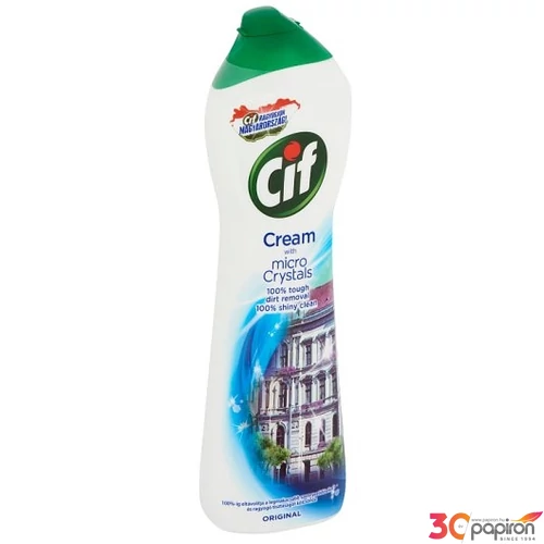 Cif folyékony súroLó 500ml súrolókrém Original/fehér "8db/karton;240db/sor;1200db/raklap"