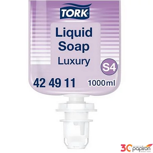 Folyékony szappan 1l S4 rendszer TORK Luxury lila