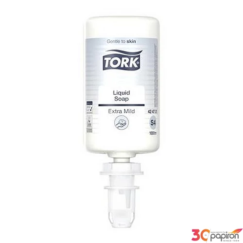 Folyékony szappan 1l S4 rendszer TORK Érzékeny bőrre fehér