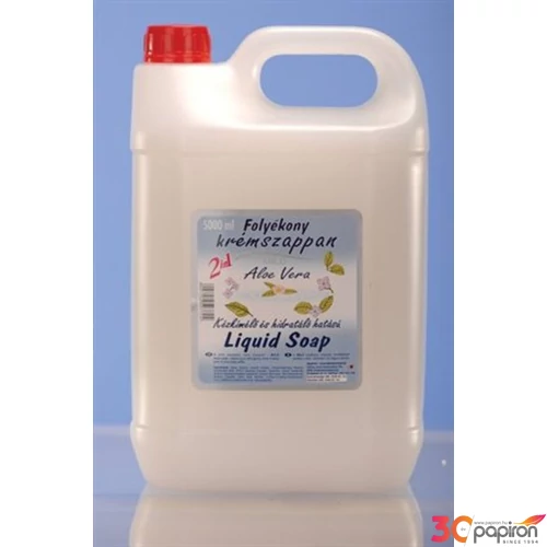 Folyékony szappan utántöltő 5liter, balzsamos Aloe Vera Mild