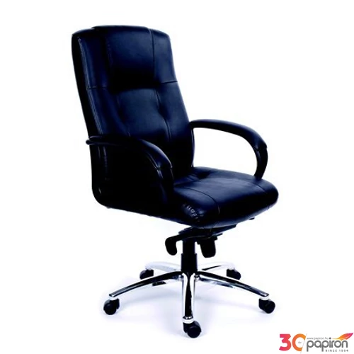 Főnökiszék Mayah Enterprise feketebőrborítás BBSZVV22