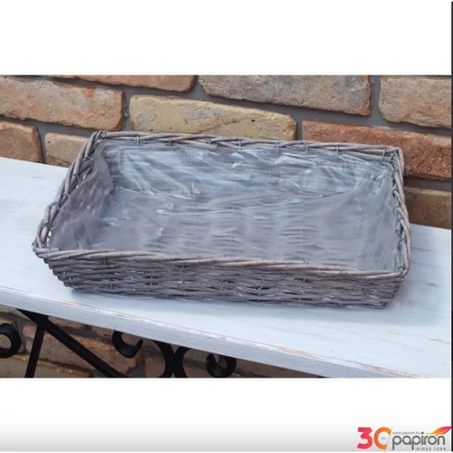 Fonott tálca XXL Méret: 45*34,5cm, mag:8cm