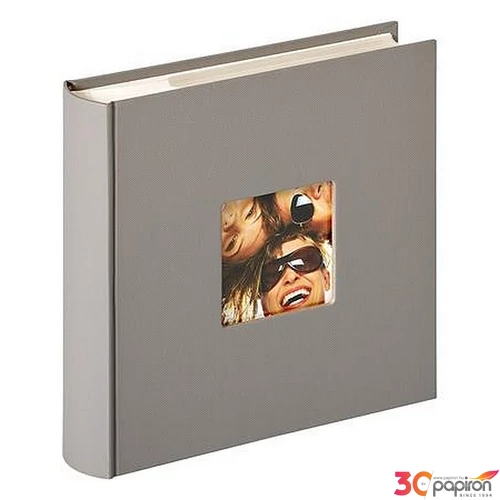Fotóalbum 200 fotó 10x15 cm "Walther Fun" szürke