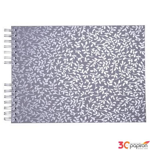 Fotóalbum Exacompta spirál, 32x22 cm, 25 lap, Autentik kékesszürke