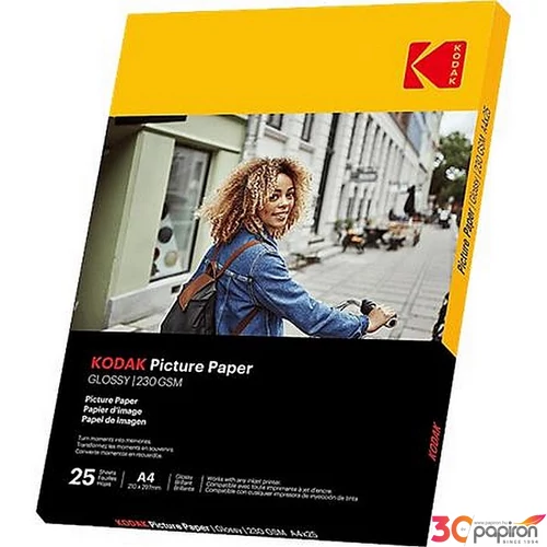 Fotópapír tintasugaras A4 230g fényes KODAK Fine Art