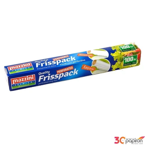 Frissentartó fólia perforált 100 ív 45 m MAZZINI Premium