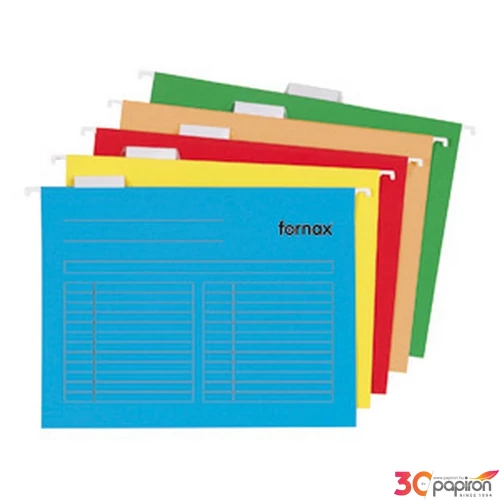 Függőmappa Fornax33-V Függőmappa A4, karton Bluering®, zöld 1db/csomag