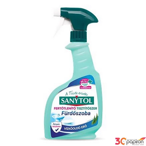 Fürdőszobai felülettisztító-és fertőtlenítő spray 500ml SANYTOL
