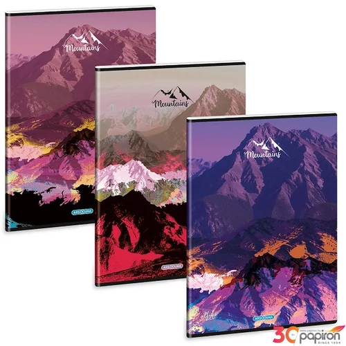 Füzet - A4 Sima Ars Una 25 Mountains (5489) 25 53804891