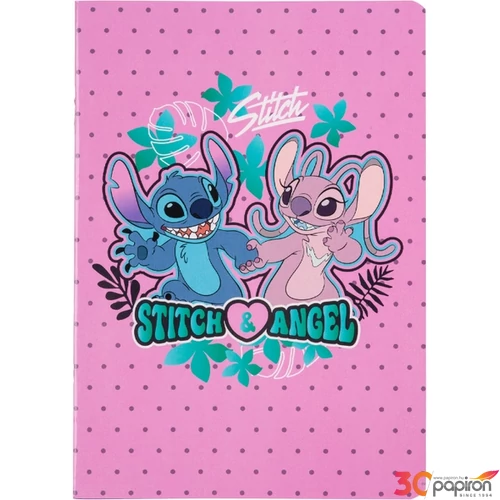 Füzet vonalas Stitch 3 A5 PP 32 lapos Colorino