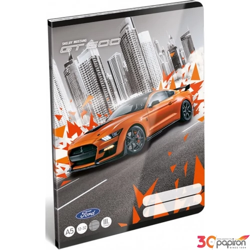 Füzet 12-32 A5 Lizzy vonalas Ford Shelby Dream 3.osztályos 3.osztályos füzet