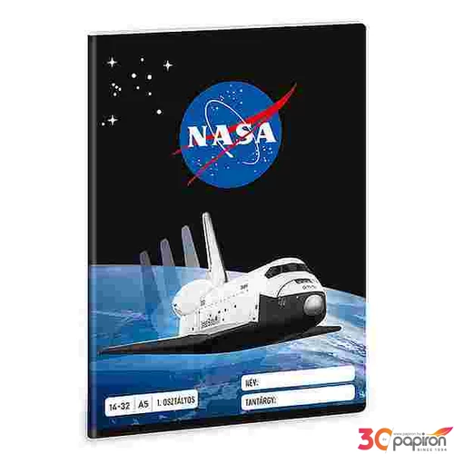 Füzet 14-32 A5 vonalas Ars Una NASA-1 (5126) 22 53583499 1.osztályos füzet prémium minős