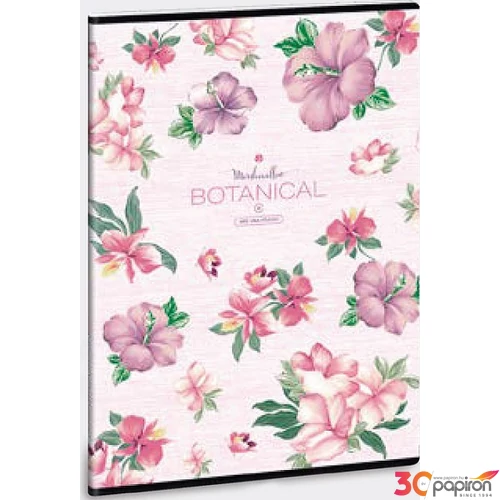 Füzet 20-40 A5 sima Ars Una 20 Botanic Mallow 53150257 prémium minőségű füzet