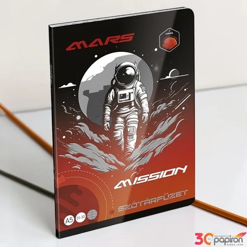 Füzet 31-32 A5 szótár Lizzy26 Mars Mission 32 Lap 