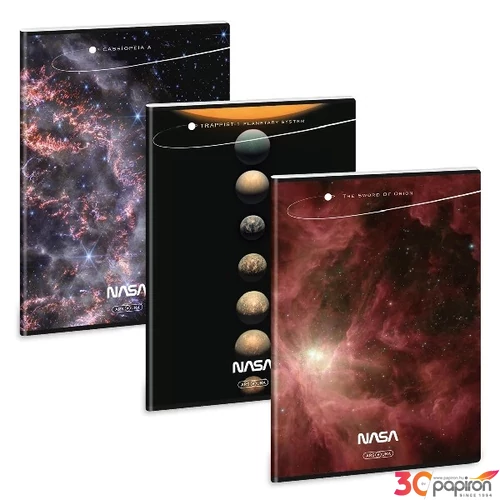 Füzet 80-40 A4 sima Ars Una Extra kapcsos NASA (5373) 24 53803733 A/4 sima füzet 40lapos 75gr-os