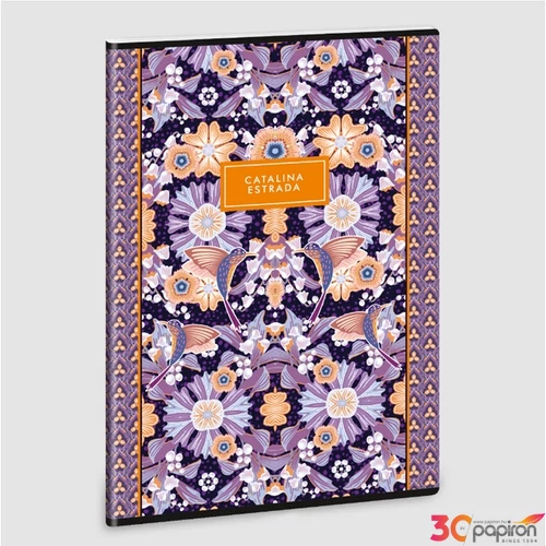 Füzet 80-40 A4 sima Ars Una Catalina Flower Lili (5275) 23 53802750 A/4 sima füzet 40lapos 75gr-os