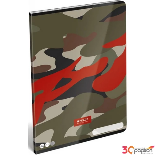 Füzet 81-32 A4 vonalas Lizzy Peace-Red Label 21' Lizzy kollekció