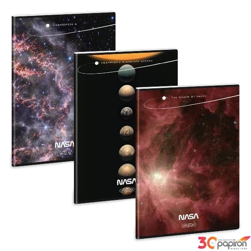 Füzet 81-40 A4 vonalas Ars Una Extra kapcsos NASA (5373) 24 53113733 A/4 vonalas 40lapos 75gr-os füz
