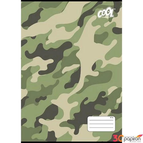 Füzet 87-32 A4 kockás 32 lap, Cool by Victoria Camouflage