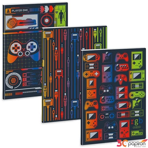 Füzet 87-40 A4 kockás Ars Una A/4 Extra Kapcsos Füzet-Négyzethálós Rgb 53124852