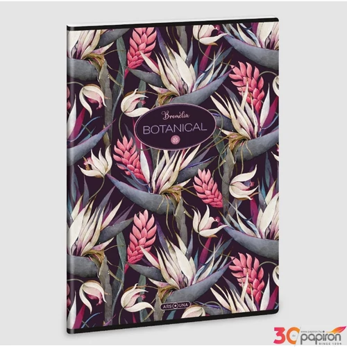 Füzet 87-40 A4 kockás Ars Una Bromelia (5327) 23 53123275 A/4-es négyzethálós 40lapos 75g