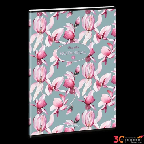 Füzet 87-40 A4 kockás Ars Una Rosy Magnolia (5252) 23 53122520 A/4-es négyzethálós 40lapos 75g