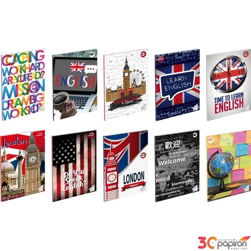 Füzet 82-32 A4 szótár 20' T-Creativ 10 vegyes minta