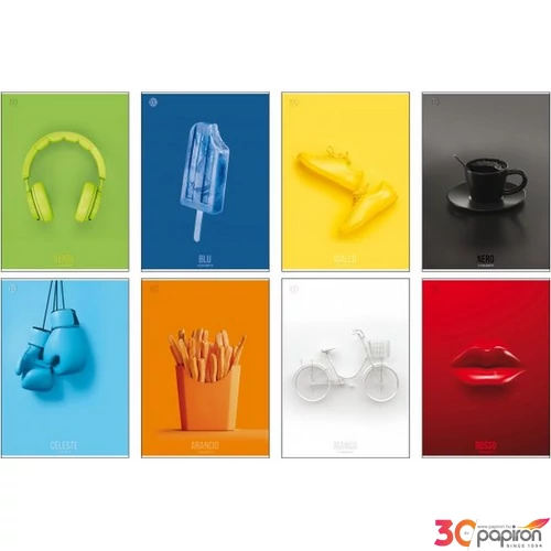 Füzet A4 Blasetti kockás 100G 38Lap Colori100 7884/5M  (8007758100442)