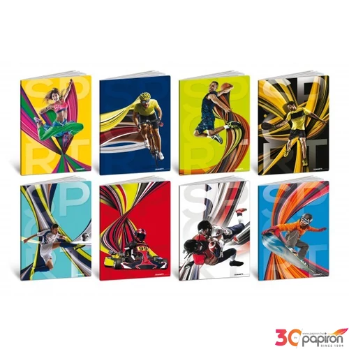 Füzet A4 kockás Blasetti 80g 42lap SPORT 
