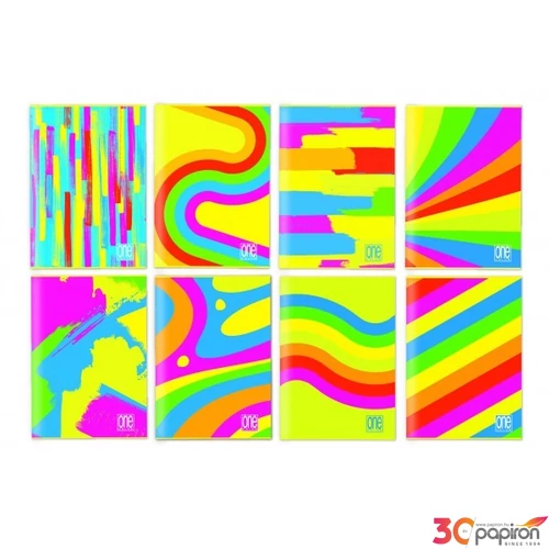 Füzet A4 kockás Blasetti One Color Fantafluo 80g 42l 8122