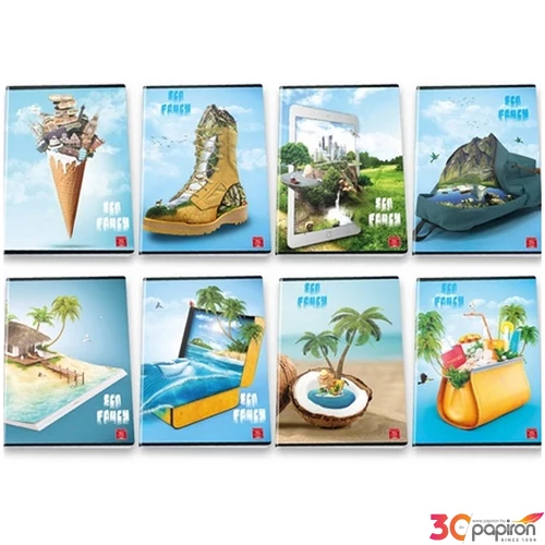 Füzet A/4 Pigna Eco Fancy 42 lapos vonalas