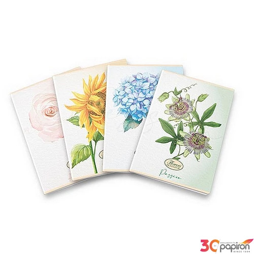 Füzet A/4 Pigna Flower speci A/4 tűzött 42 lapos vonalas margós 02326100C