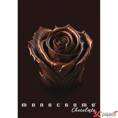 Füzet A/4 Pigna kockás Monocromo Chocolate tűzött 38 lapos margós 02333670Q