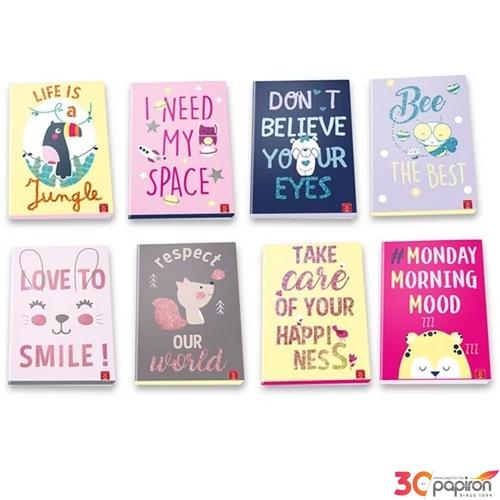 Füzet A/4 Pigna Sweet Message 38 lapos vonalas