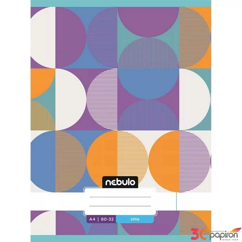 Füzet 80-32 A4 sima Nebulo L-Design minták A minta nem választható! 32lap/70g