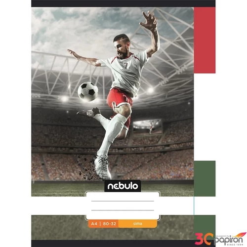 Füzet 80-32 A4 sima Nebulo Xtreme minták A minta nem választható! 32lap/70g