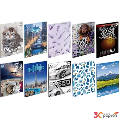 Füzet 27-60 A5 kockás T-Creativ 60 lapos