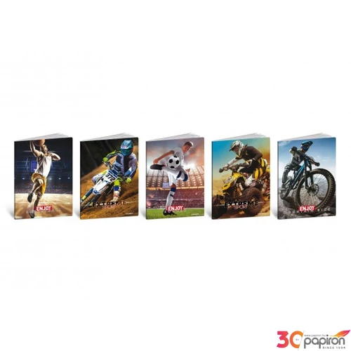Füzet A5 kockás Blasetti SPORT 80g 42l 8447