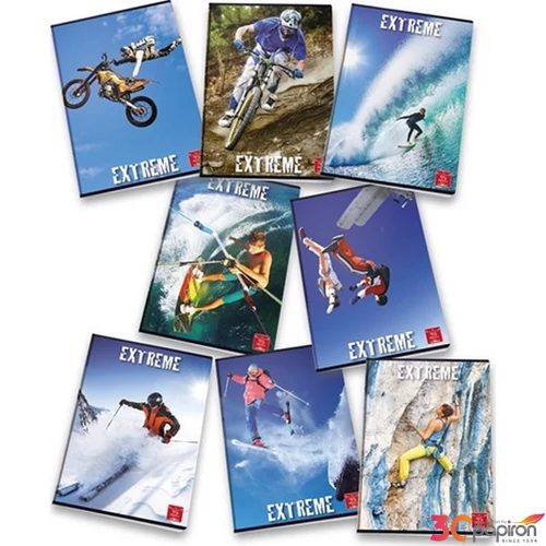 Füzet A/5 Pigna Extreme 42 lapos kockás