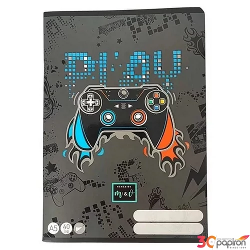 Füzet A5 sima 40lapos V3nc1 Go Play 